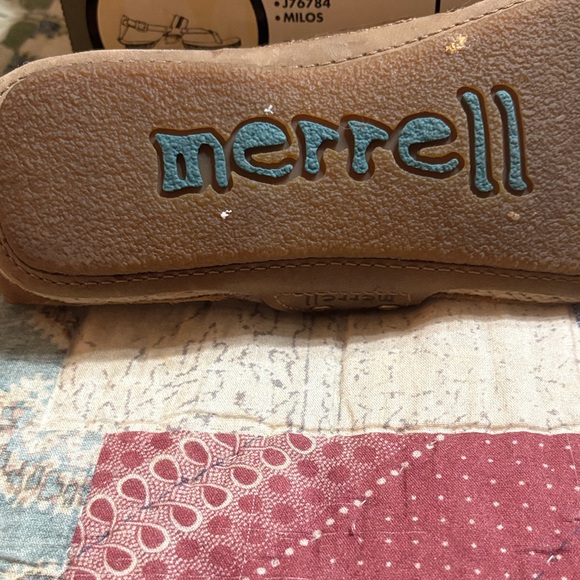 Merrell Brown Leather Sandals - Picture 4 of 4